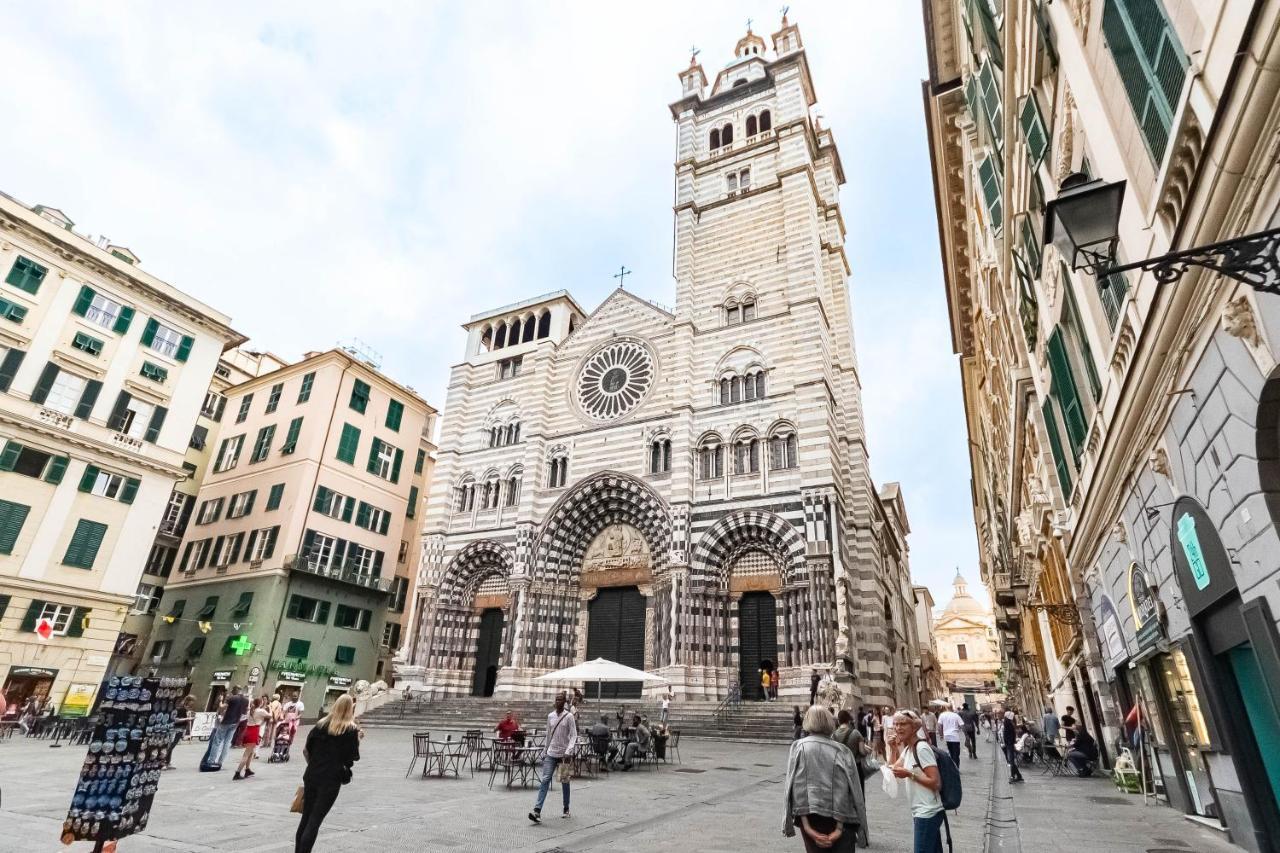 Cattedrale Di San Lorenzo Rooms Genua Exterior foto
